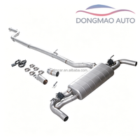 Kit de modification sonore réglable à double valve et simple tambour DM pour système d'échappement intermédiaire BMW Série 7 G11 G12 740Li 2017-2021