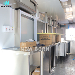 Thiết kế mới hiện đại Burger TACO bánh mì hoàn toàn equipt thép không gỉ được xây dựng trong điện tùy chỉnh thiết bị thực phẩm kẹo sợi thủy tinh - Product Image 5