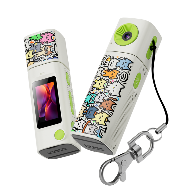 G10 2K Thumb Camera Flip the Lens 230 ° Retro Mini Digital Camera Very Small Camcorder Video Recorder for Kid Portable Cam