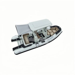 <span class=keywords><strong>Bateau</strong></span> <span class=keywords><strong>de</strong></span> pêche en aluminium économique et fiable <span class=keywords><strong>de</strong></span> 580 cm avec tissu PVC robuste et toit extensible pratique - Product Image 4