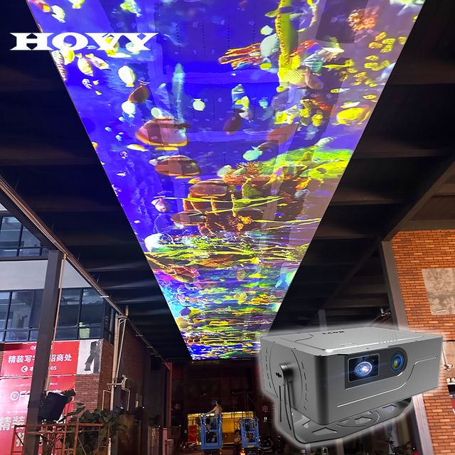 Hot Sale 3D Immersive Hologram Sky Interactive Ceiling Large Screen Projector System