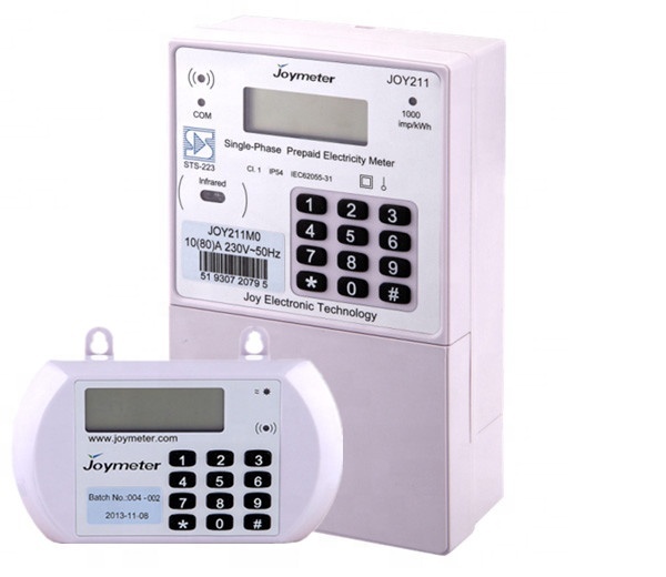 Sts Prepaid BS Electricity Meter Energy Meter With PLC CIU