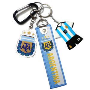 Vente en gros de porte-clés de l'équipe de football de France, d'Espagne et d'Allemagne, autres porte-clés de luxe personnalisés - Product Image 6