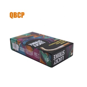 20 miếng có thể tái chế thuốc lá mỏng gói thiếc kim loại với Dễ dàng mở nắp bản lề cho may mắn tấn công bao bì MDF tùy chỉnh thiết kế - Product Image 1