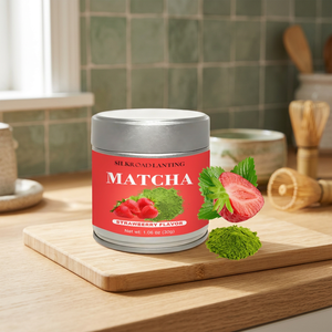 Stone Ground Matcha Powder In <b>Tin</b> Can Organic Japanese Green <b>Tea</b> Bulk Wholesale OEM Private Label Custom Grade Fast Ship - Product Image 1