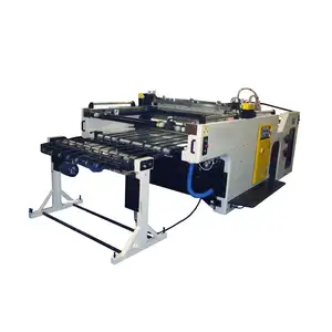 中国制造商高精度自动丝网印刷机纸玻璃贴花印刷机