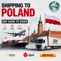 Transitaires Chine-Pologne DDP, Agent d'expédition porte-à-porte, Expédition aérienne Pologne, Allemagne, Royaume-Uni, France, Europe, Transport maritime et ferroviaire