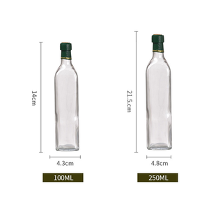 <span class=keywords><strong>En</strong></span> Stock Botellas <span class=keywords><strong>de</strong></span> Vidrio para <span class=keywords><strong>Aceite</strong></span> <span class=keywords><strong>de</strong></span> <span class=keywords><strong>Oliva</strong></span> <span class=keywords><strong>de</strong></span> 250ml/500ml/750ml, Transparentes/Ámbar/Verdes, Dispensador <span class=keywords><strong>de</strong></span> <span class=keywords><strong>Aceite</strong></span> Cuadrado y Redondo a Prueba <span class=keywords><strong>de</strong></span> Fugas con Boquilla Vertedora - Product Image 3