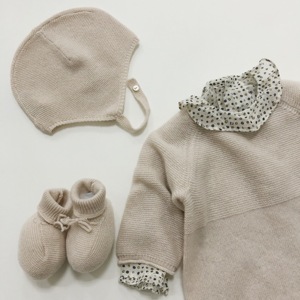 Mameluco personalizado de Cachemira para bebés unisex Mamelucos tejidos de <span class=keywords><strong>lana</strong></span> para recién nacidos - Product Image 3