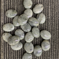 Vente en gros de 45mm Cristaux Pierre de Guérison Natur White Howlite Crystal Palm Stone à vendre