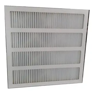 Sistema ventilação quadro papel coletor poeira G4 plissado painel pré ar filtros