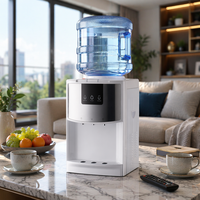 Distributeur d'eau électronique de comptoir avec refroidissement rapide, machine à eau chaude et froide