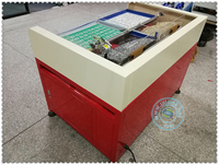 Machine automatique de pose de strass à chaud Disen PLC pour motifs et pochoirs, 110V/220V, garantie 1 an, vente en gros