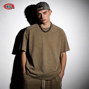 Ensembles <span class=keywords><strong>de</strong></span> <span class=keywords><strong>t</strong></span>-shirts vintage <span class=keywords><strong>de</strong></span> sport <span class=keywords><strong>de</strong></span> haute qualité, logo personnalisé, <span class=keywords><strong>t</strong></span>-<span class=keywords><strong>shirt</strong></span> uni, épaules tombantes, <span class=keywords><strong>t</strong></span>-<span class=keywords><strong>shirt</strong></span> personnalisé <span class=keywords><strong>de</strong></span> qualité supérieure, ensembles <span class=keywords><strong>de</strong></span> <span class=keywords><strong>t</strong></span>-shirts délavés à l'acide - Product Image 3