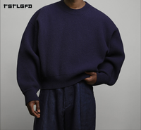 Pull en cachemire pour homme de haute qualité, style Old Money, 100% cachemire, tricoté, coupe ample