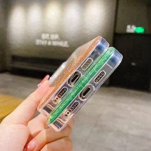 เคสโทรศัพท์มือถือพีซี TPU แวววาวทำจากเรซินอีพ็อกซี่หรูหราออกแบบมาให้เป็นแม่เหล็กกันกระแทกเคสใสสำหรับ iPhone 15 <span class=keywords><strong>PRO</strong></span> MAX - Product Image 6