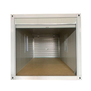 Unidad de Almacenamiento en Contenedor con Puerta Enrollable Comercial Personalizada, Acero Galvanizado, Enclavable, Impermeable, Antioxidante, para Uso en Exteriores - Product Image 1