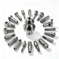 Pièces usinées CNC sur mesure en acier inoxydable et aluminium, petites pièces, usinage CNC sur tour et fraiseuse 5 axes