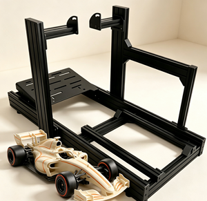 Conjunto Completo de Simuladores de Carreras <span class=keywords><strong>F1</strong></span> Profesionales, <span class=keywords><strong>Simulador</strong></span> de Carreras 6dof, Plataforma de Simulación de Carreras con Perfil de Aluminio 4080 - Product Image 1