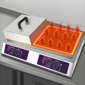 เครื่องทำซูเฟล่แพนเค้กมัฟฟินวาฟเฟิลอเนกประสงค์ สเตนเลสสตีล รุ่นใหม่ ควบคุมด้วยระบบดิจิตอล ปรับอุณหภูมิได้ ตั้งเวลาได้ - Product Image 5