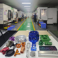 Prototipo CNC Personalizado de Alta Precisión, Piezas de Aluminio y Titanio Anodizadas, Mecanizado CNC de 5 Ejes, Fresado CNC Vertical Vmc850
