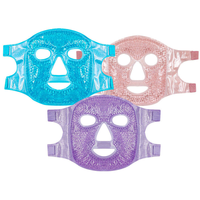 Masques faciaux chauds et froids pour les cernes, les poches sous les yeux, les migraines, les maux de tête, les rougeurs dues au stress avec un soulagement par le froid