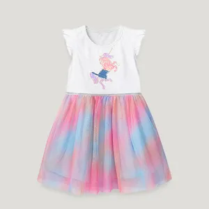 Children Girl Clothing Kids Clothes Plain top Colorful Summer Sleeveless Little Girls Dress