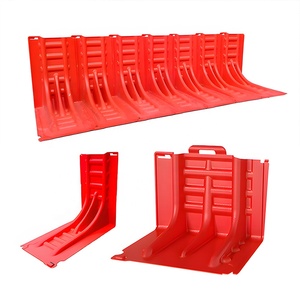 Yeniden Kullanılabilir ABS Sel Bariyer Panelleri Kapı Geçidi Taşınabilir Kapı Anti Sel Bariyeri L Şeklinde Plastik Su Sel Kontrol Bariyeri - Product Image 5