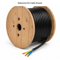 Câble électrique 3 conducteurs 10 mm² en cuivre sans oxygène (OFC) isolé PVC pour applications minières, industrielles, extérieures et souterraines