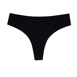 Women's Hipster Seamless Breathable Underwear Low Waist T Back Slimming Panties <strong>V</strong> <strong>String</strong> <strong>Thongs</strong> Everyday Styl - Product Image 4