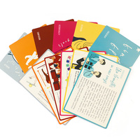 Tarjetas de Juego de Papel Impresas Personalizadas con Caja con Tapa y Base, Entretenimiento Familiar Ecológico de un Fabricante Personalizado