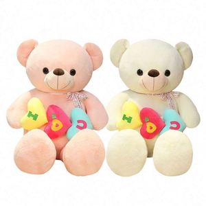 Peluches Únicos de Oso y León con Alfabeto, Animales de Peluche Suaves con Peso para Aliviar el Estrés, Regalos de Cumpleaños para Niños, Juguetes Grandes Cosidos de Nailon - Product Image 4