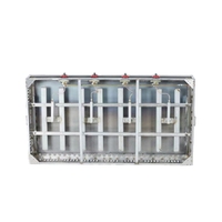 Plaque de cuisson commerciale en acier inoxydable de 1200mm à 4 brûleurs Grand équipement de cuisson