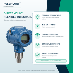 Manomètre intelligent en ligne 3051TG 3051TA et capteur absolu 4-20 mA HART pour le contrôle des processus industriels - Product Image 3