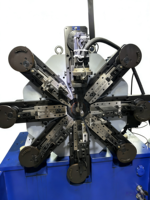 Máquina de Formación de Resortes de 11 Ejes para Resortes de Torsión de 0.2-2 mm y Resortes para Ejercicios de Fitness