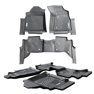 สูญญากาศขึ้นรูปชิ้นส่วนรถยนต์ฝาครอบรถด้านหลังเสื่อทนทานสีดํา TPE รถด้านหลังสําหรับ MI-846 - Product Image 2