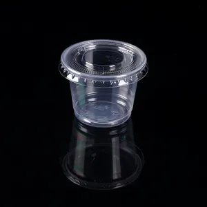 Hot Selling Food Grade Transparent Plastic Material Small Dipping Restaurant Packaging Sauce Cup