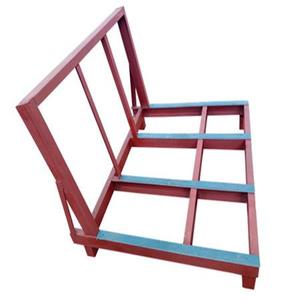 six holes quartz granite marble stone display storage stand rack with ribber pals