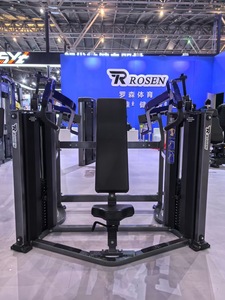 Équipement de gymnastique de force commerciale-Rosen Fitness Bodybuilding Q235 Acier ISO Extension de jambe latérale Exercice <span class=keywords><strong>Hammer</strong></span> Training - Product Image 4