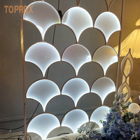 Grandes ailes d'ange lumineuses LED personnalisables, multicolores, pour la décoration de la scène de mariage, de la passerelle et de l'arrière-plan