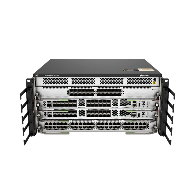 Huaweis S770-5 Chassis Core Switch, Layer 3, Fully Managed, 68.2Tbps/307.2Tbps Switching Capacity, 51200Mpps