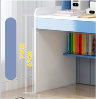 Table d'ordinateur et chaise combinées pour chambre à coucher, idéales pour l'écriture et l'étude à domicile – Meilleures ventes avec étagère intégrée