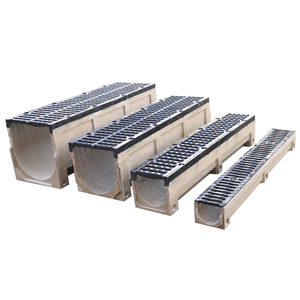 Gouttière en béton polymère en forme de U à faible entretien <span class=keywords><strong>C250</strong></span>-F900 avec couvercle en fonte - Product Image 6