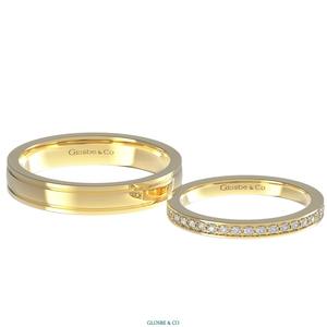 Wedding <b>Rings</b> <b>Couple</b> & Wedding Jewelry High Quality Vietnam New Eternal Bond Wedding <b>Ring</b> <b>Set</b> - Product Image 3