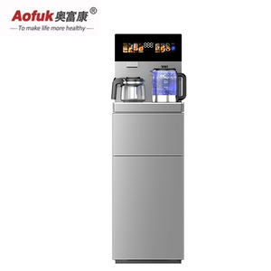 Fabrik-Großhandel Teebar-Maschine Vertikaler Intelligenter Heiß-Kalt-Wasserspender mit Automatischer Flaschenbefüllung und Kontaktlosem Wassereinlass - Product Image 1