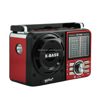 Eletree PX-248LED PX-248LS PX-248BT Transistor Portable Rechargeable Am Fm Sw Xbass Radio avec Lampe de Poche Led