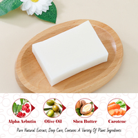 En vrac Alpha Arbutine Éclairage Savon Blanchissant Chinois Savon Blanchissant Nettoyage À La Main Bain Visage Corps En Gros Blanchiment De La Peau Savon