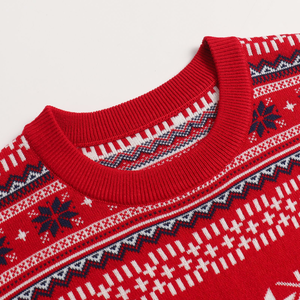 Factory Free Sample Funny Custom Anti-Pilling Knitted Acrylic <strong>Men</strong> Jacquard Patterned Ugly <strong>Christmas</strong> Sweater <strong>Jumper</strong> - Product Image 5