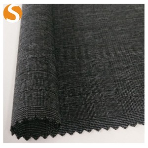 Fournisseur chinois de tissu tricoté textile en nylon rayonne de haute qualité tissé <span class=keywords><strong>double</strong></span> crêpe tissu pour jupe de sport T-Shirt pantalon