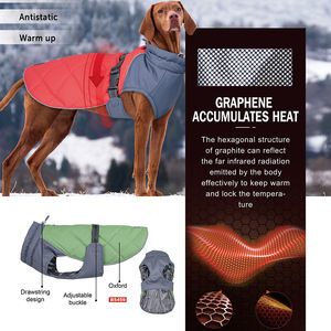 Fabricant vente en gros logo personnalisé veste chaude réfléchissante pour chien - Product Image 1